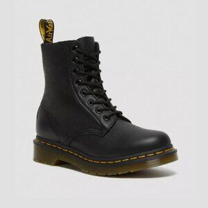 Dr Martens 1460 Pascal Virginia Leather Lace Up Boots - Women's 8